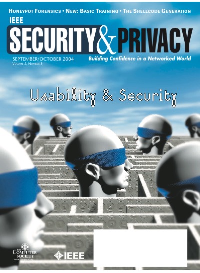 2004, no. 5: Usability & Security