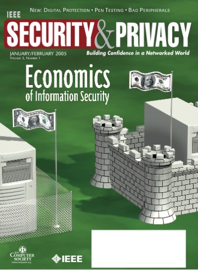 2005, no. 1: Economics of Information Security