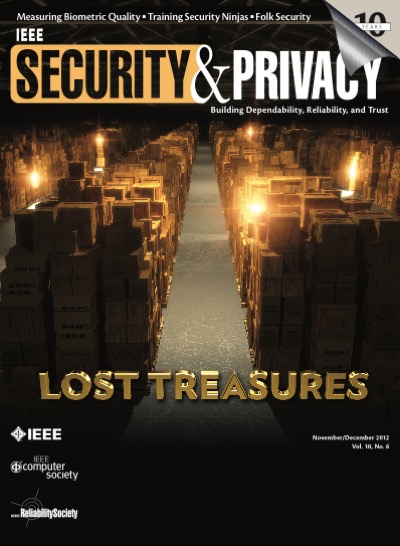 2012, no. 6: Lost Treasures