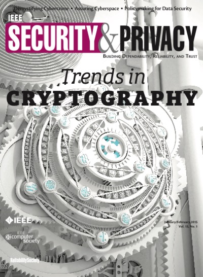 2015, no. 1: Trends in Cryptography