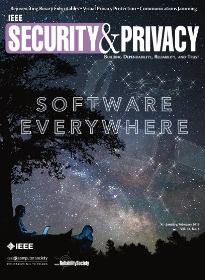 2016, no. 1: Software Everywhere