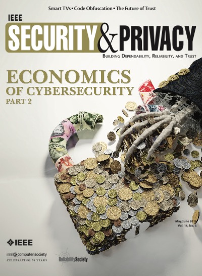 2016, no. 3: Economics of Cybersecurity, Part 2