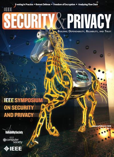2018, no. 1: Selected Papers from the 2017 IEEE Symposium on Security and Privacy