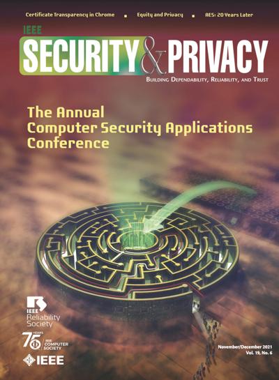 2021, no. 6: The Annual Computer Security Applications Conference