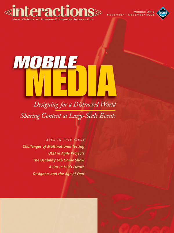 2005, no. 6: Mobile Media