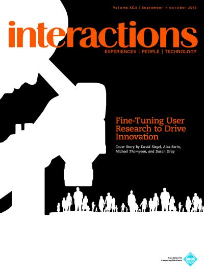 2013, no. 5: Fine-Tuning User Research to Drive Innovation
