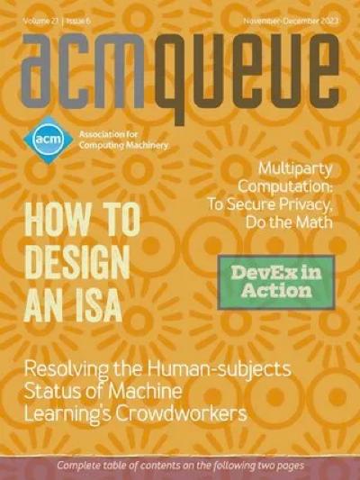 2023, no. 6: How to Design and ISA