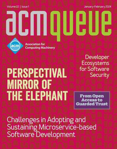 2024, no. 1: Microservices, Security, Trust, Elephant