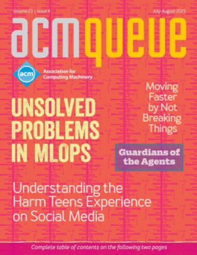 ACM queue (FREE) 2025, no. 4: Frameworks 2025, no. 4: Frameworks