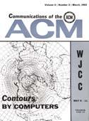 1961, no. 3: Contours by Computer