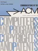 1964, no. 10: Patent Protection of Computer Programs