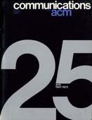 1972, no. 7: The First Twenty-five Years: ACM 1947-1962