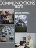 1983, no. 3: Remote Office Work: Changing Work Patterns in Space and Time