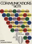 1987, no. 1: ACM - 40 Years
