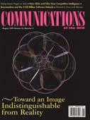 1999, no. 8: Toward an Image Indistinguishable from Reality