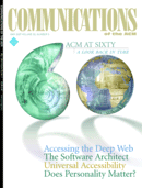 2007, no. 5: ACM at Sixty