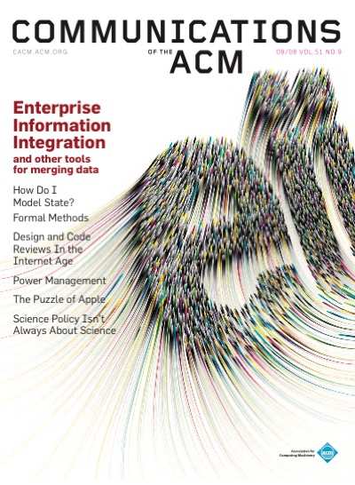 2008, no. 9: Enterprise Information Integration and Other Tools for Merging Data