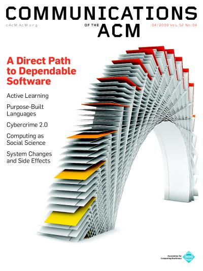 2009, no. 4: A Direct Path to Dependable Software