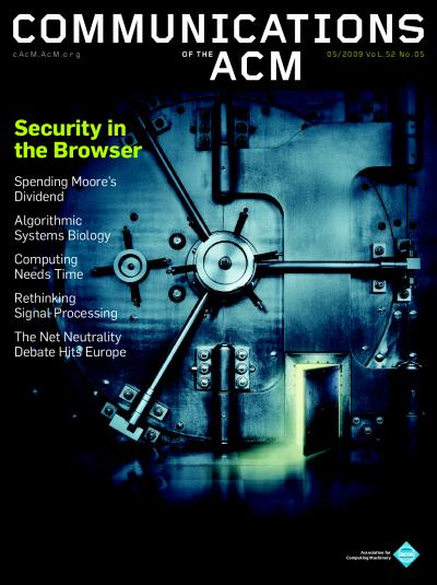 2009, no. 5: Security in the Browser