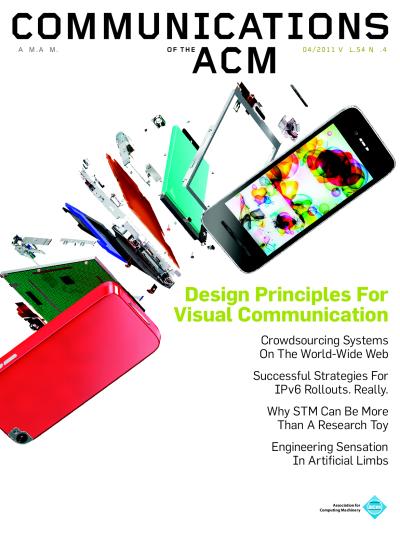 2011, no. 4: Design Principles for Visual Communication