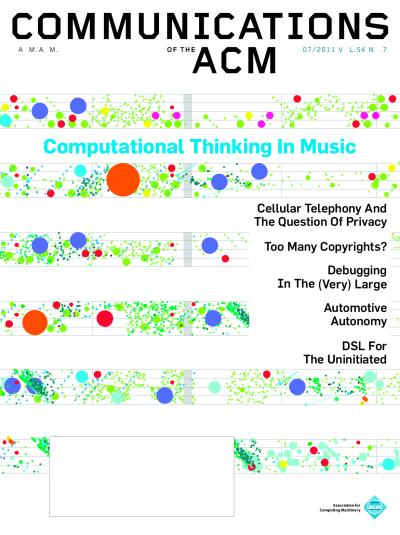 2011, no. 7: Computational Thinking in Music