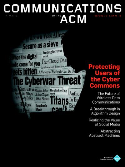 2011, no. 9: Protecting Users of the Cyber Commons