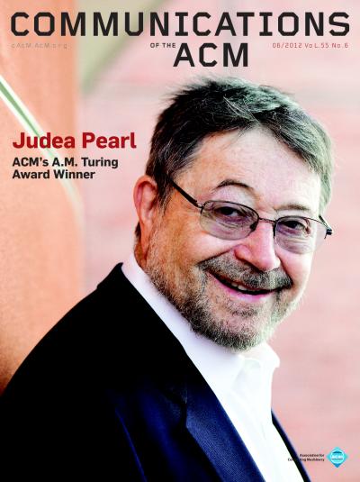 2012, no. 6: Judea Pearl: Recipient of ACM's A.M. Turing Award