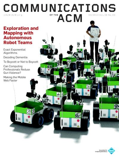 2013, no. 3: Exploration and Mapping with Autonomous Robot Teams