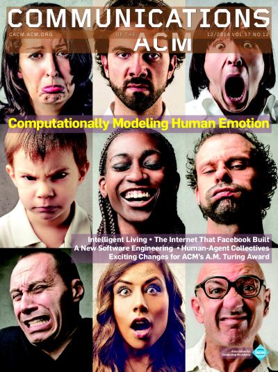 2014, no. 12: Computationally Modeling Human Emotion
