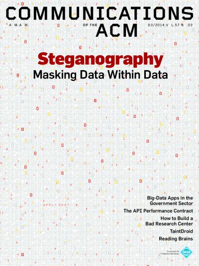 2014, no. 3: Steganography: Masking Data Within Data
