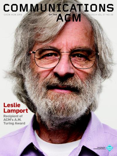 2014, no. 6: Leslie Lamport: Recipient of ACM's A.M. Turing Award
