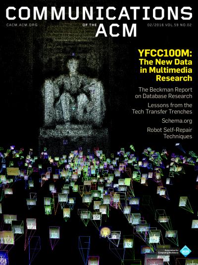 2016, no. 2: YFCC100M: The New Data in Multimedia Research