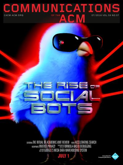 2016, no. 7: The Rise of Social Bots