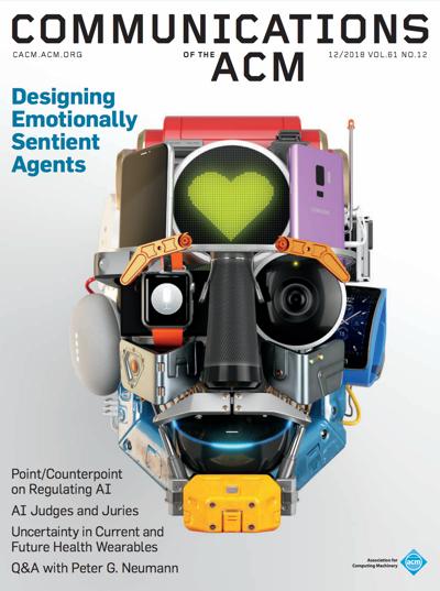 2018, no. 12: Designing Emotionally Sentient Agents