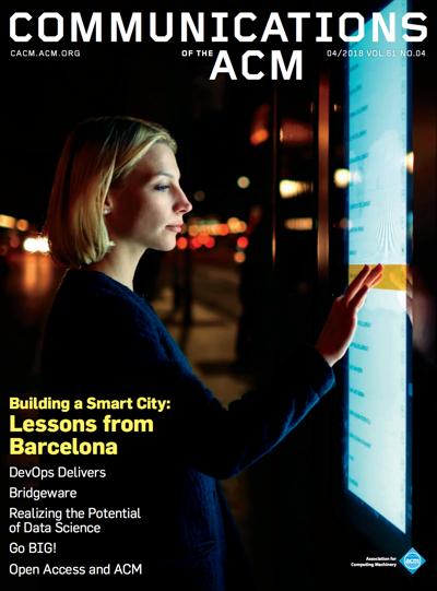 2018, no. 4: Building a Smart City: Lessons from Barcelona