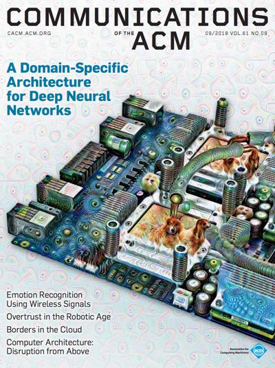 2018, no. 9: A Doman-Specific Architecture for Deep Neural Networks