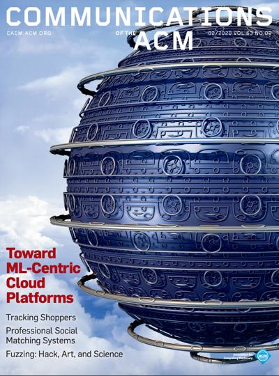 2020, no. 2: Toward ML-Centric Cloud Platforms