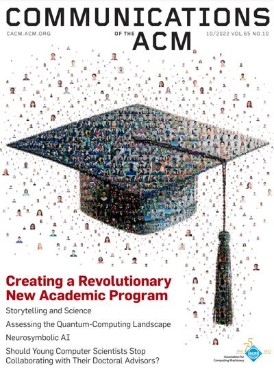 2022, no. 10: Creating a Revolutionary New Academic Program