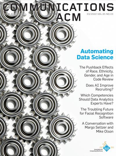 2022, no. 3: Automating Data Science