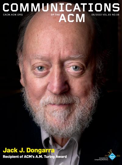 2022, no. 6: ACM's A.M. Turing Award: Jacj J. Dongarra