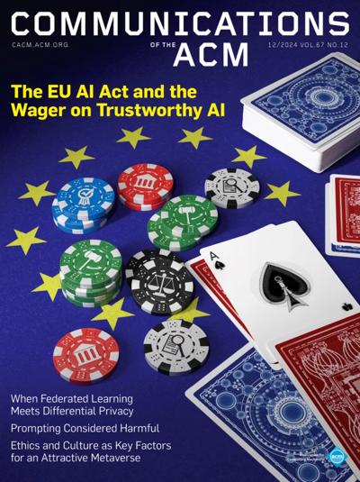 2024, no. 12: EU AI Act, Trustworthy AI