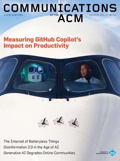 2024, no. 3: Measuring GitHub Copilot's Impact on Productivity
