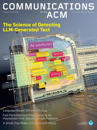 2024, no. 4: The Science of Dete4cting LLM-Generated Text