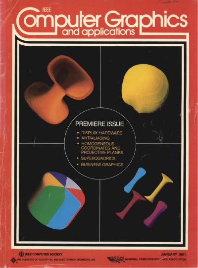 1981, no. 1: Premiere Issues, Display Hardware, Antialiansing, Business Graphics
