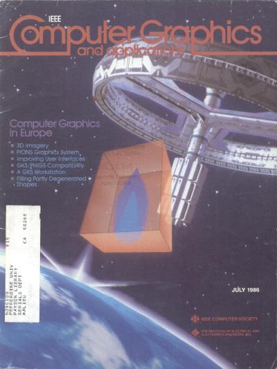 1986, no. 7: Computer Graphics in Europe