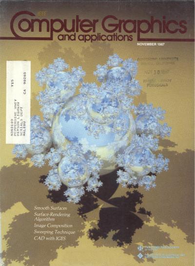1987, no. 11: Smooth Surfaces, Surface-Rendering Algorithms, Image Composition