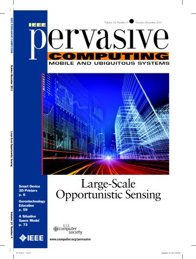 2011, no. 4: Large-Scale Opportunistic Sensing