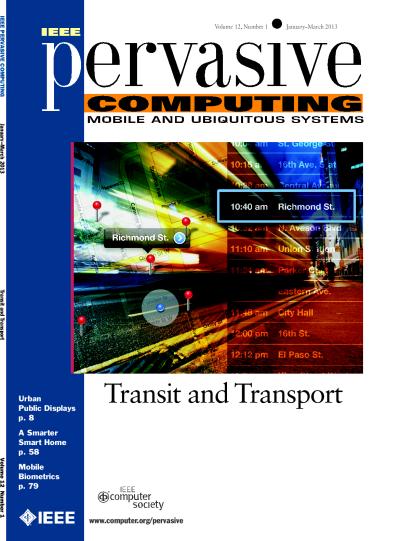 2013, no. 1: Transit and Transport