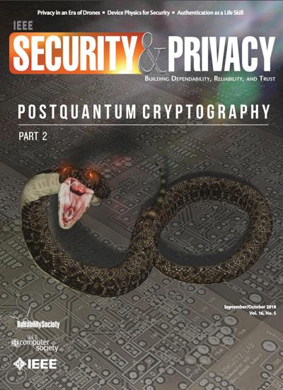 2018, no. 5: Postquantum Cryptography - Part 2