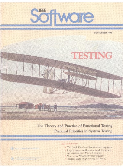 1985, no. 5: testing 1985, no. 5: testing
